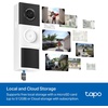 image:imageTapo 2K Wired or Battery Powered Smart Video Doorbell with Chime  180 Field of View PersonVehiclePackage Detection Ring Call 2Way Audio SubscriptionFree Local Storage or Optional CloudD225Battery Only  2K 3MP