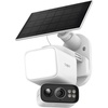 image:imageTapo 2K Outdoor PanTilt Wireless Floodlight Security Camera  Battery Power with Solar 360 AI Motion Tracking PersonVehicle Detection SubscriptionFree Local Storage or Optional Cloud C615F KITFloodlight 2K PanTilt
