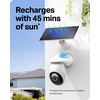 image:imageTapo 4K Outdoor PanTilt Wireless Security Camera  Battery with Solar Charging 360 Motion Track 247 Capture PersonVehicle Detection SubscriptionFree Local Storage or Optional Cloud C660 KIT4K PanTilt Only