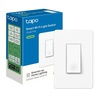 image:imageTPLink Tapo Smart Light Switch Single Pole Neutral Wire Required 24GHz WiFi Light Switch Compatible with Alexa and Google Home UL Certified No Hub Required White Tapo S5004PackSingle Pole
