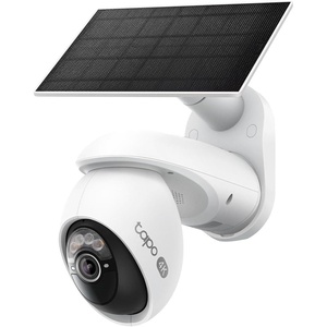image:imageTapo 4K Outdoor PanTilt Wireless Security Camera  Battery with Solar Charging 360 Motion Track 247 Capture PersonVehicle Detection SubscriptionFree Local Storage or Optional Cloud C660 KIT4K PanTilt Only