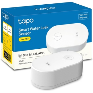 image:imageTPLink Tapo Smart Water Leak Detector Requires Tapo Hub Water Leak Sensor WiFi with Rapid Dripping Detection 90dB Adjustable Alarm App Alerts Compatible with Alexa and Google Home T300Water Leak Sensor